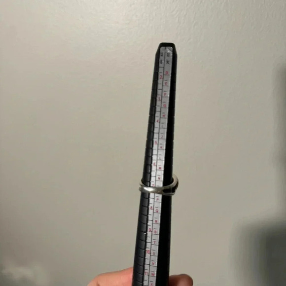 Large sterling silver chunky estate dome ribbed modernist ring 7 - Picture 7 of 7